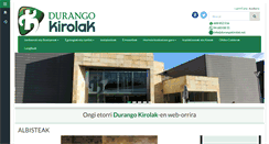 Desktop Screenshot of durangokirolak.net