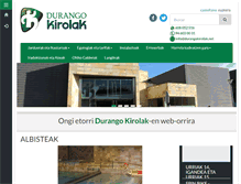 Tablet Screenshot of durangokirolak.net